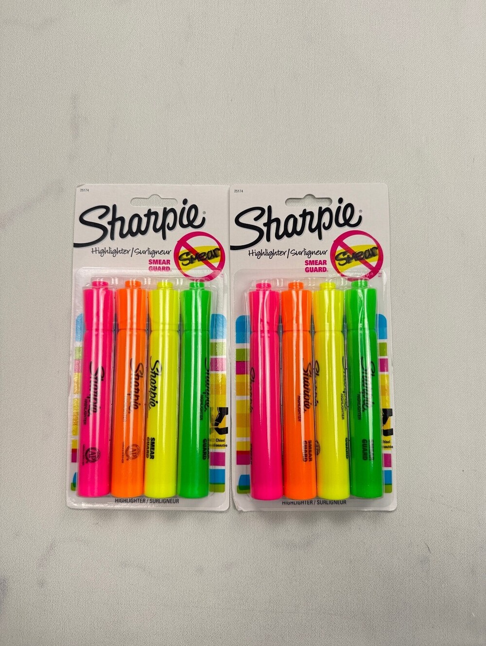 Sharpie Highlighter Set Highlighter Neon 80s VTG Bold Statement Piece 2 Pack